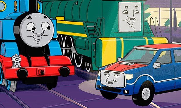 2018_08_08_Gaz_HERO.jpg Thomas & Friends are back for a fun AFL adventure featuring Gary Ablett Junior as Gary the Ute - Geelong Cats,Gary Ablett